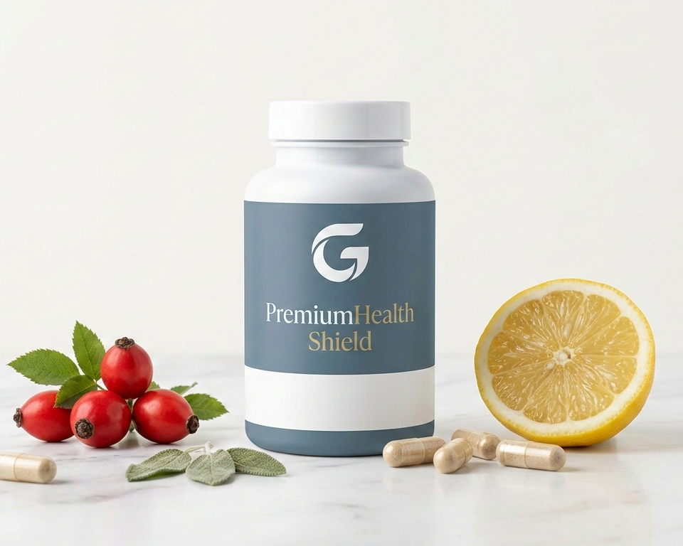 Confezione PremiumHealth Shield – integratore alimentare naturale